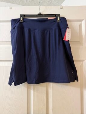Livi Active Navy Athletic Skort NWT